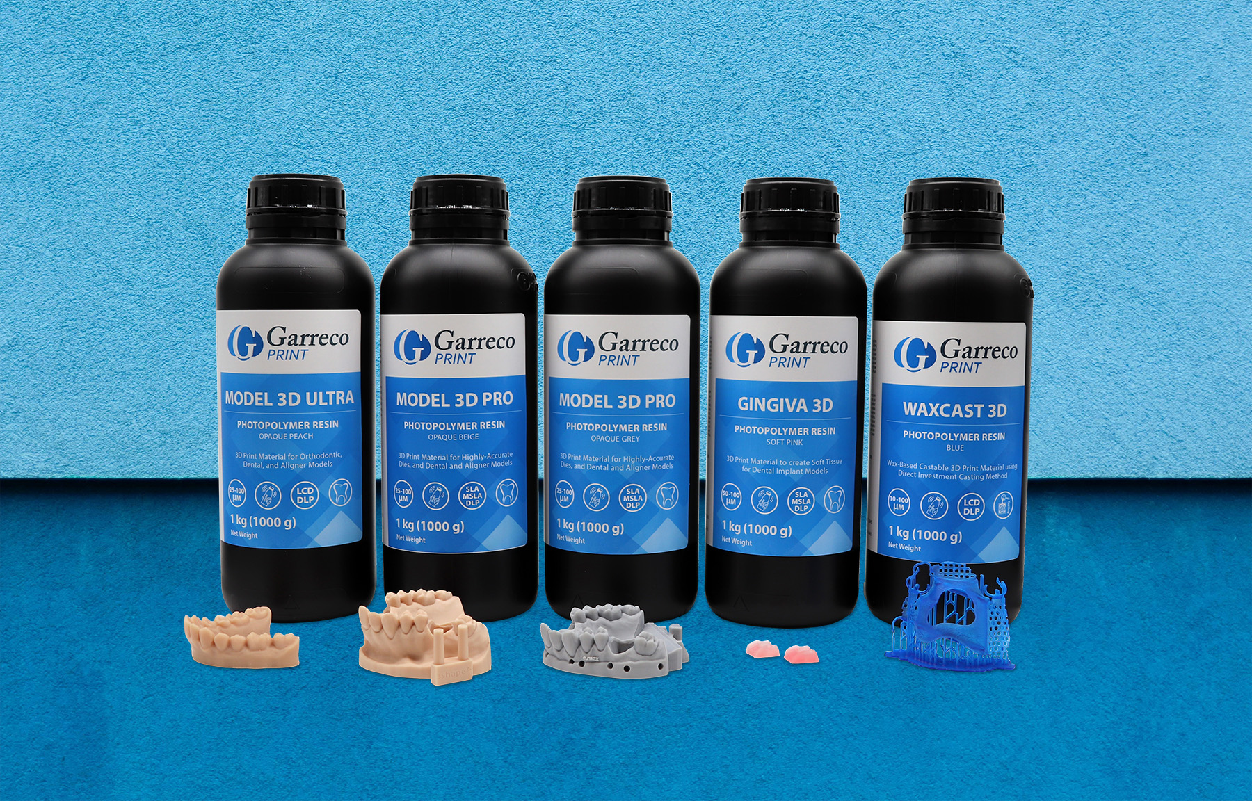 Garreco Print 3D Printable Dental Resins